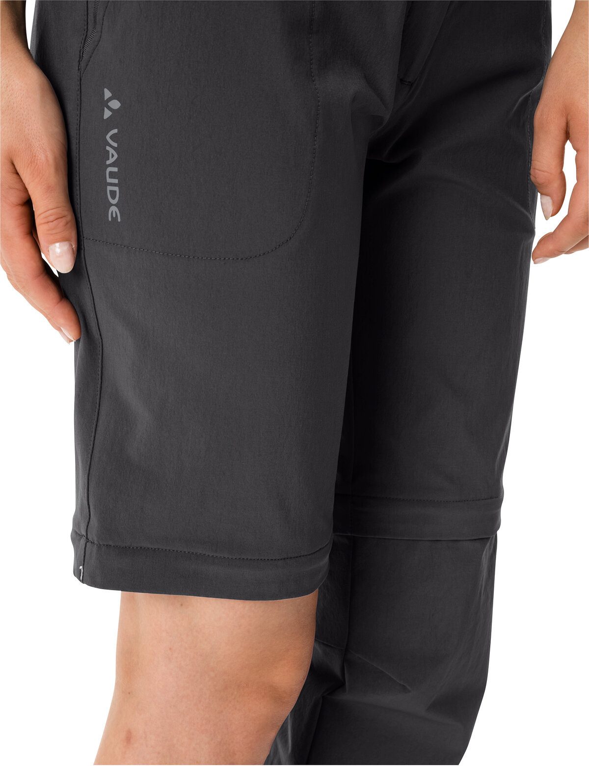 VAUDE Trainingshose Wo Farley Stretch ZO Pants II BLACK