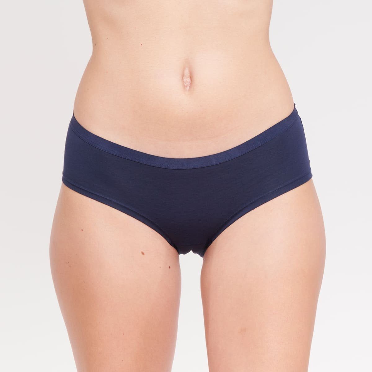 LouAnne Hipster 3-er Pack Panty Biobaumwolle (3-St., 3er-Pack) bequemes Alltags-Basic aus seidenweicher Bio-Baumwolle