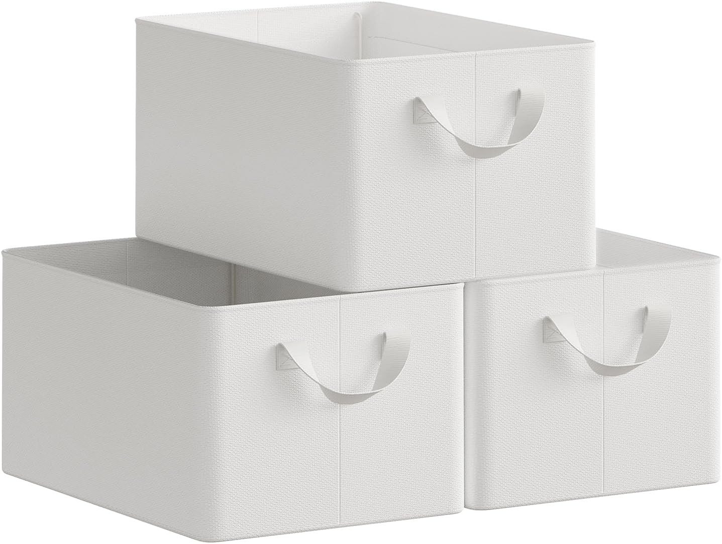 Woltu Aufbewahrungsbox (3 St), mit Griffen, günstig online kaufen