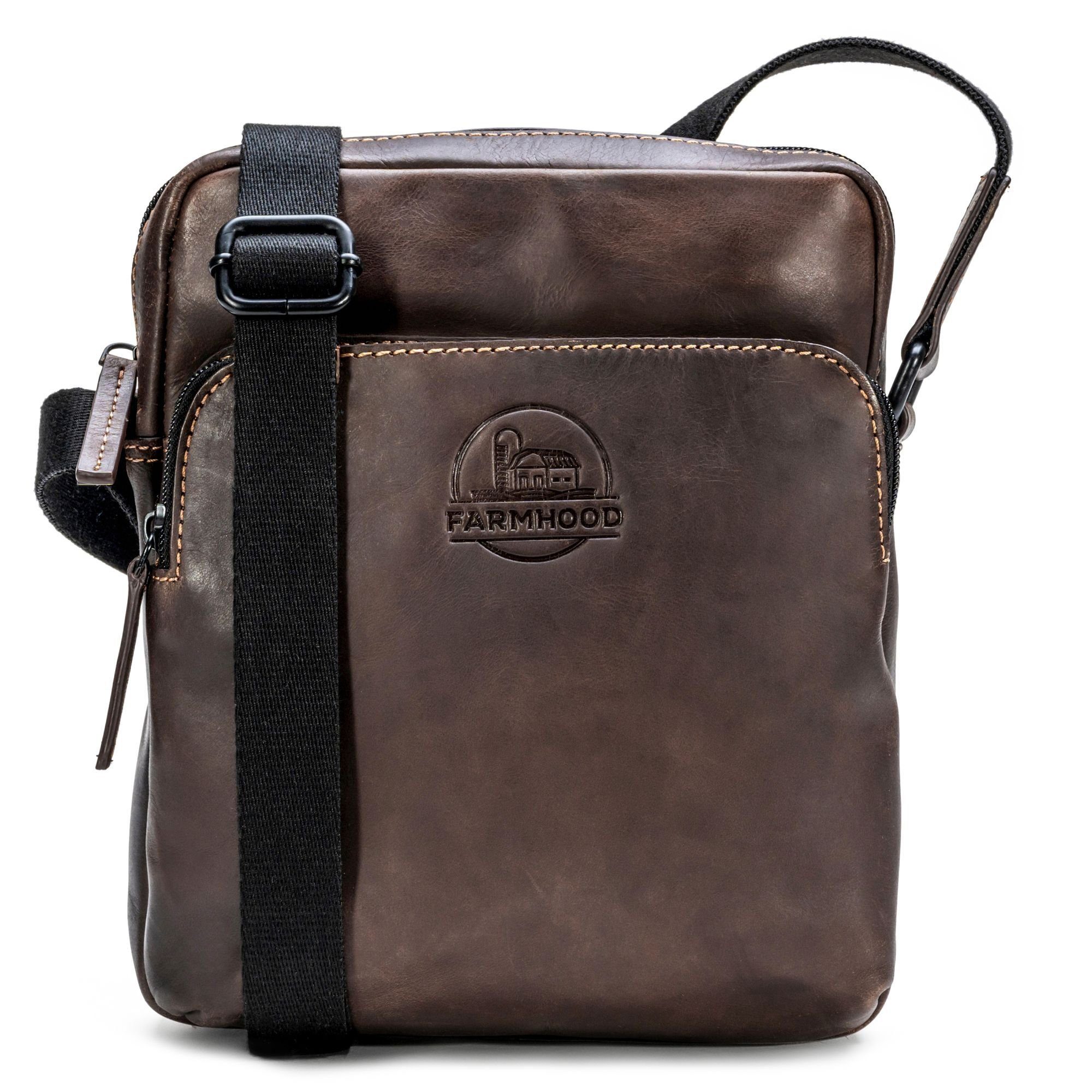 Farmhood Umhängetasche Nashville, Leder günstig online kaufen