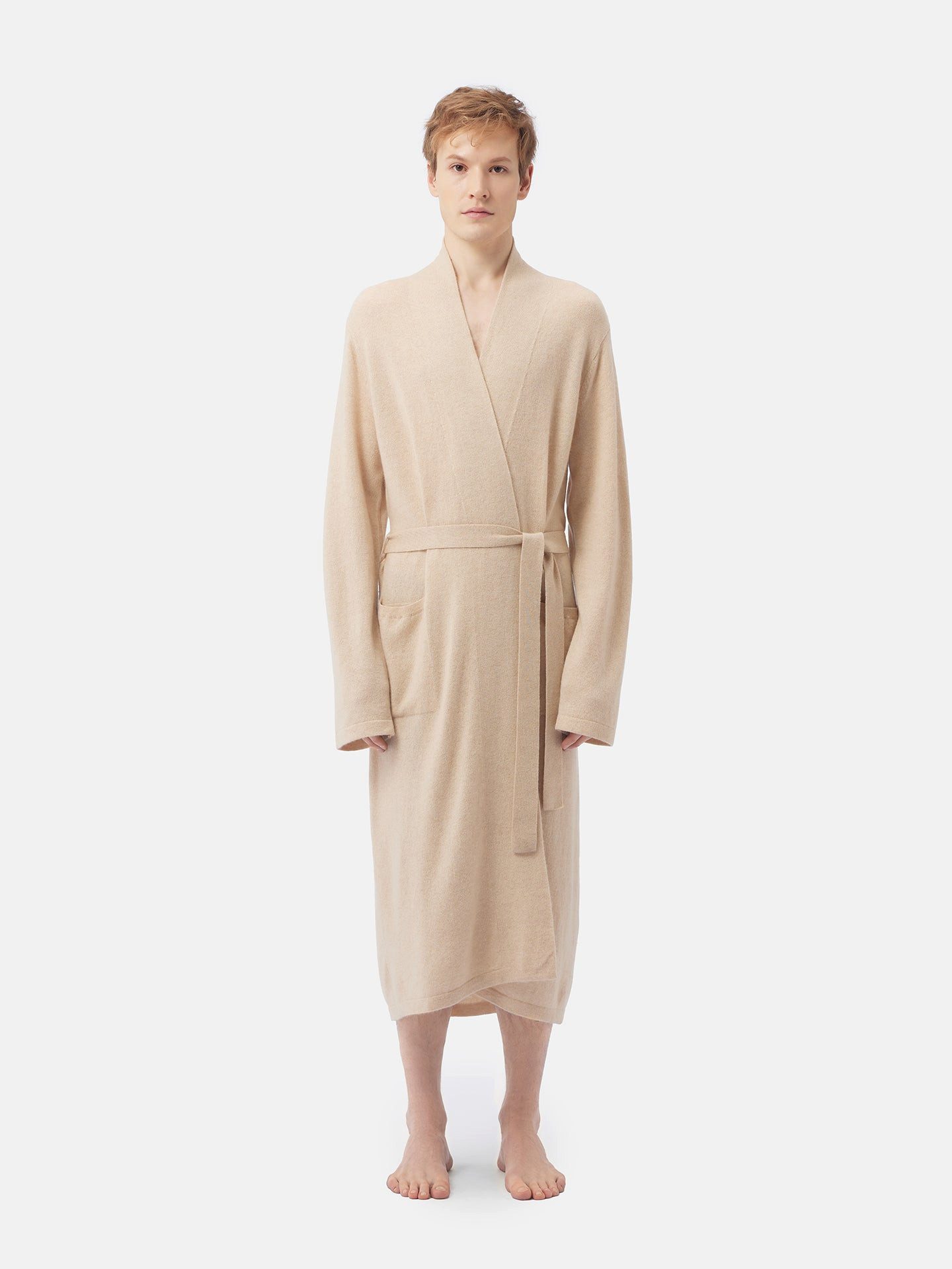GOBI Cashmere Badeanzug Herren-Morgenmantel aus Kaschmir günstig online kaufen