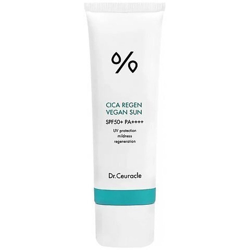 Dr. Ceuracle Sonnenschutzcreme Cica Regen Vegan Sun SPF50+/PA++++ Beruhigende Filtercreme 50 ml