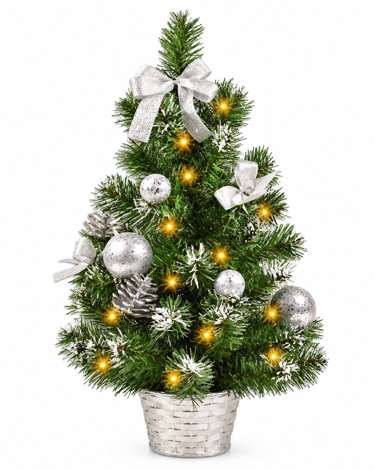 RIFFELMACHER & WEINBERGER Künstlicher Weihnachtsbaum Geschmückter Weihnachtsbaum mit 20er LED Lichterke