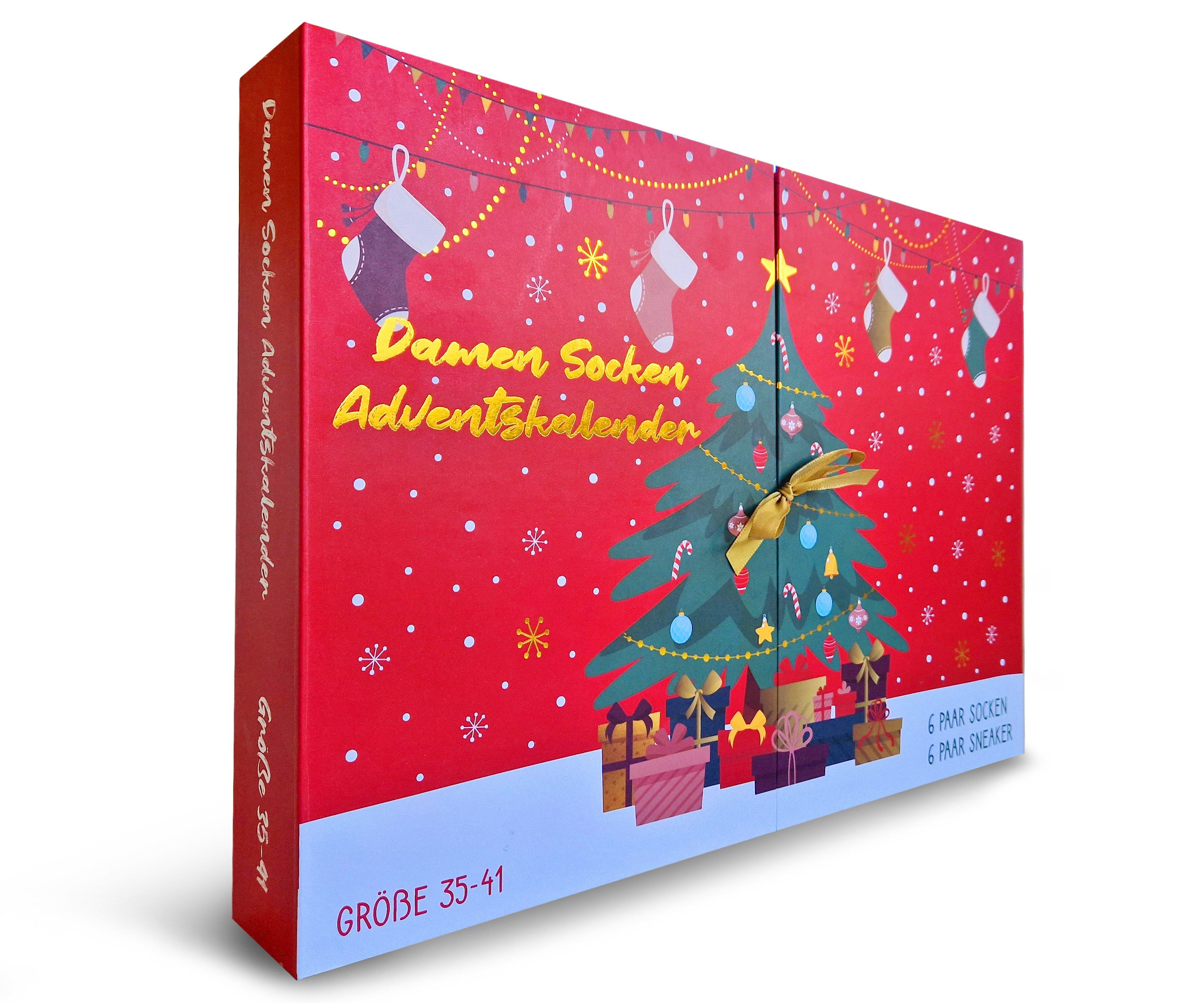 Sockswear Socken Календарі Damen o. Herren Sockenkalender Klappbox