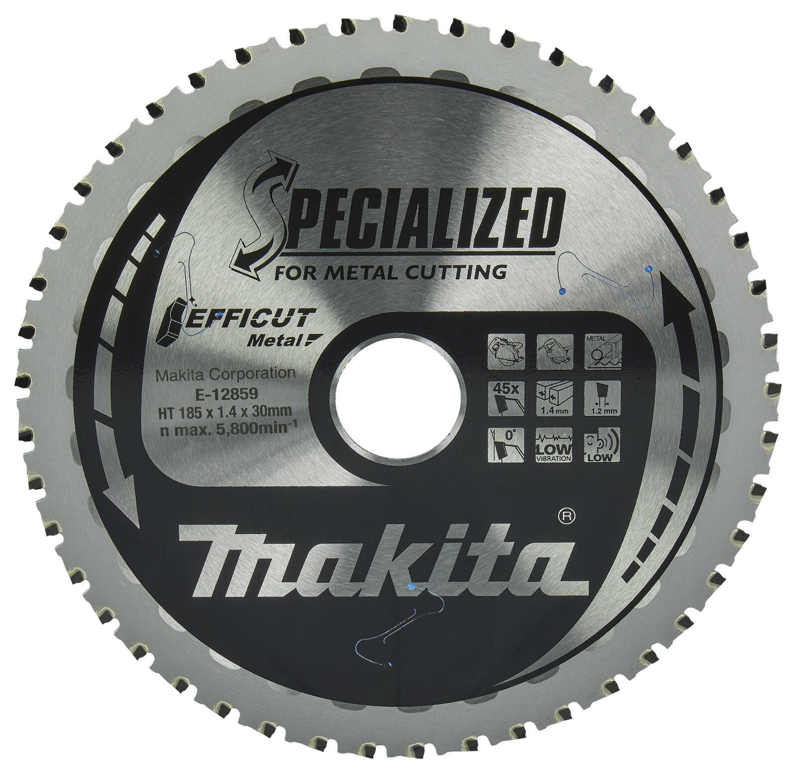 Makita Sägeblatt makita EFFICUT Sägeb185x30x45Z