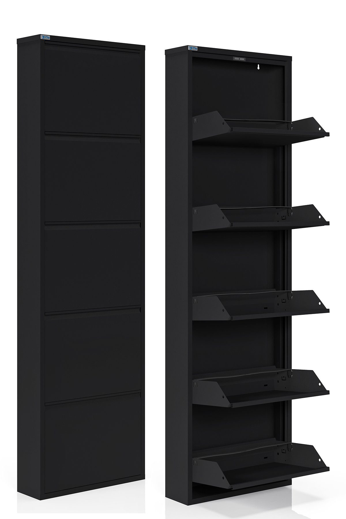 Kaufexpress GmbH Schuhschrank Metall-Schuhregal mit 5 günstig online kaufen