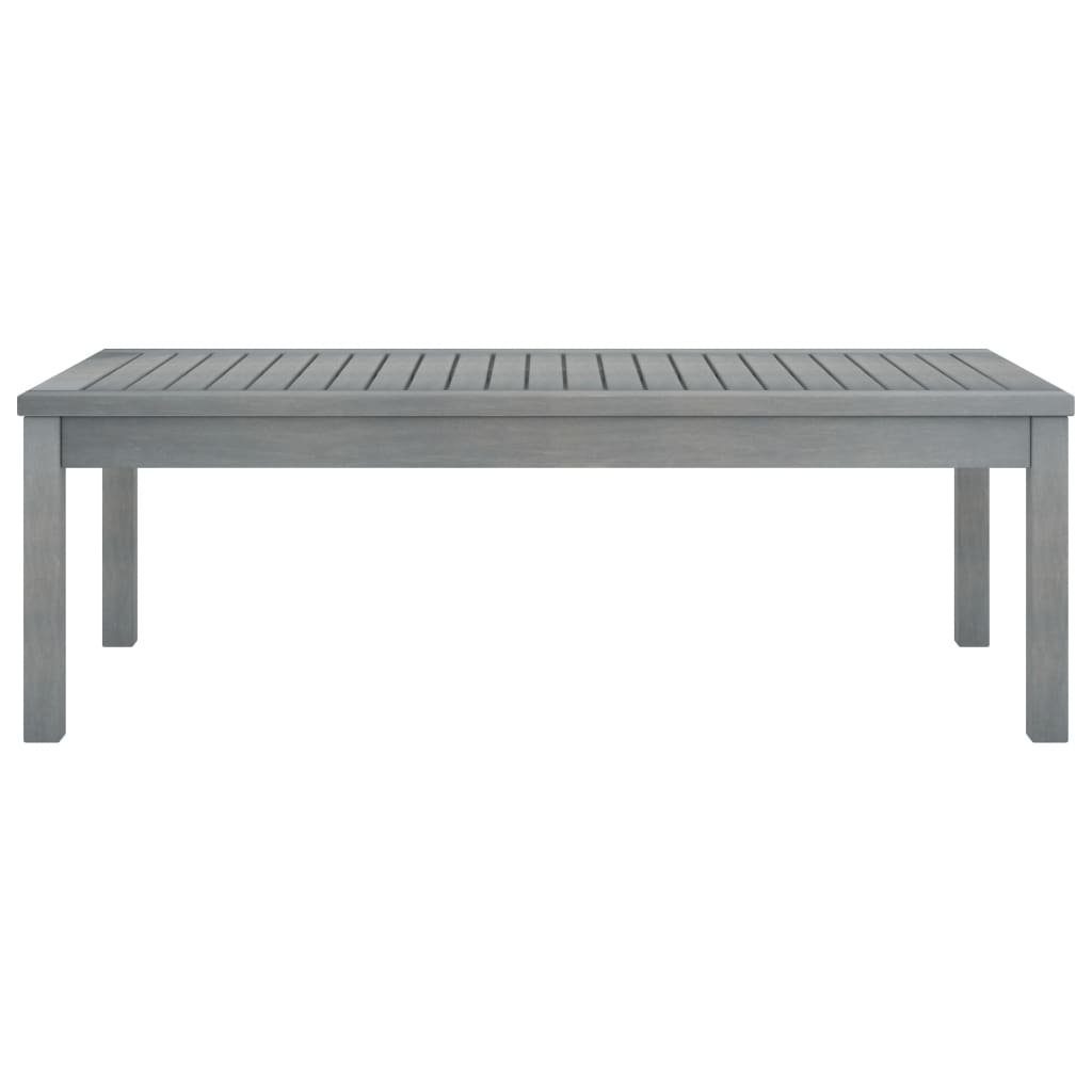 furnicato Gartentisch Couchtisch 100x50x33 cm Grau günstig online kaufen
