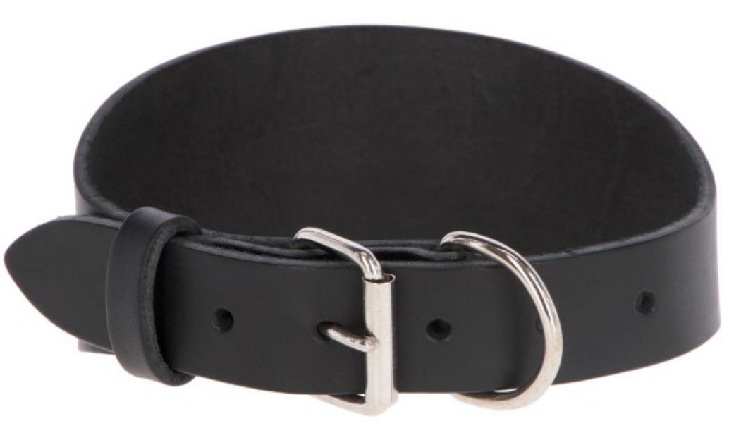 Kerbl Hunde-Halsband Halsband Mexica schwarz 32 cm - 40 cm 80209