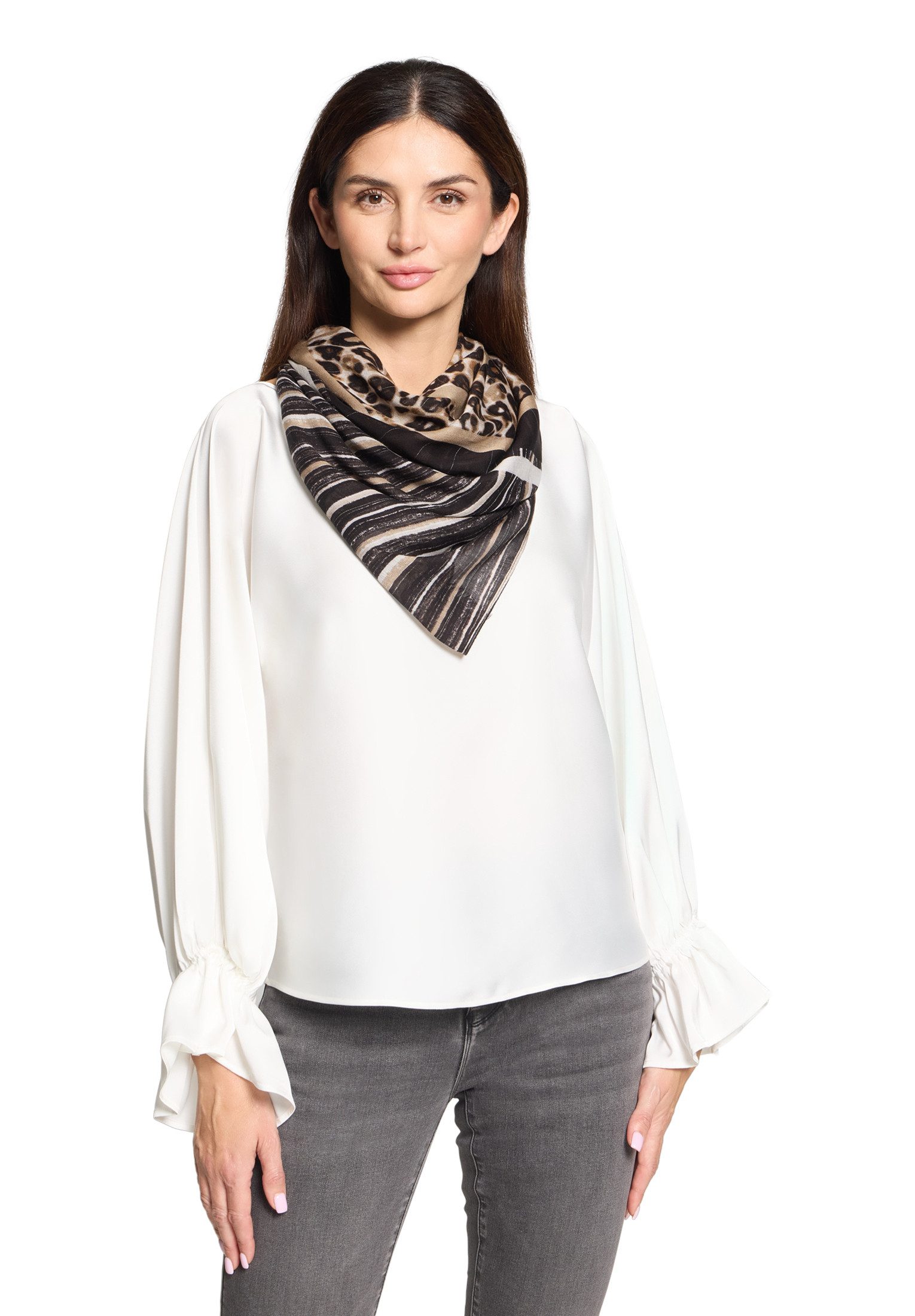 Betty Barclay Schal Damen Basic-Schal mit Aufdruck