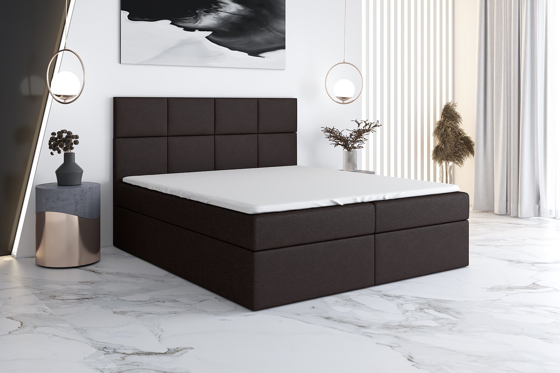 A&J MöbelLand GmbH Boxspringbett VAR mit günstig online kaufen