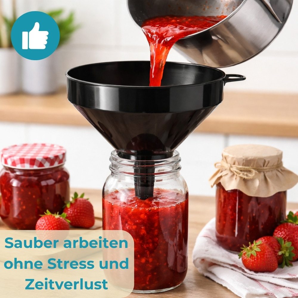 GarPet Öltrichter Trichter groß Sieb Einfülltrichter XXL Auto Öltrichter große Öffnung – Bild 5 von 5