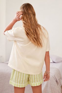 Next Pyjama Kurzer Schlafanzug aus Baumwolle im Set (2 tlg)