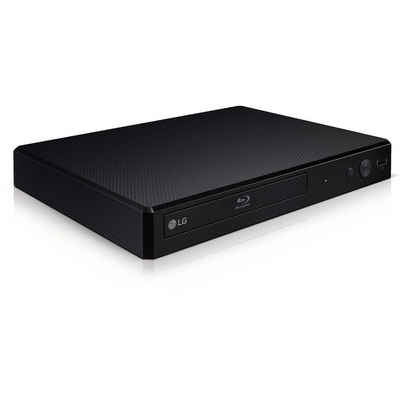 LG BP250 Blu-ray-Player (Full HD, SIMPLINK, Lokaler Festspeicher, Konvertierung zwischen PAL und NTSC, Sound EQ, Wiedergabe von externen Festplatten, Erinnerung an letztgesehene Szene)