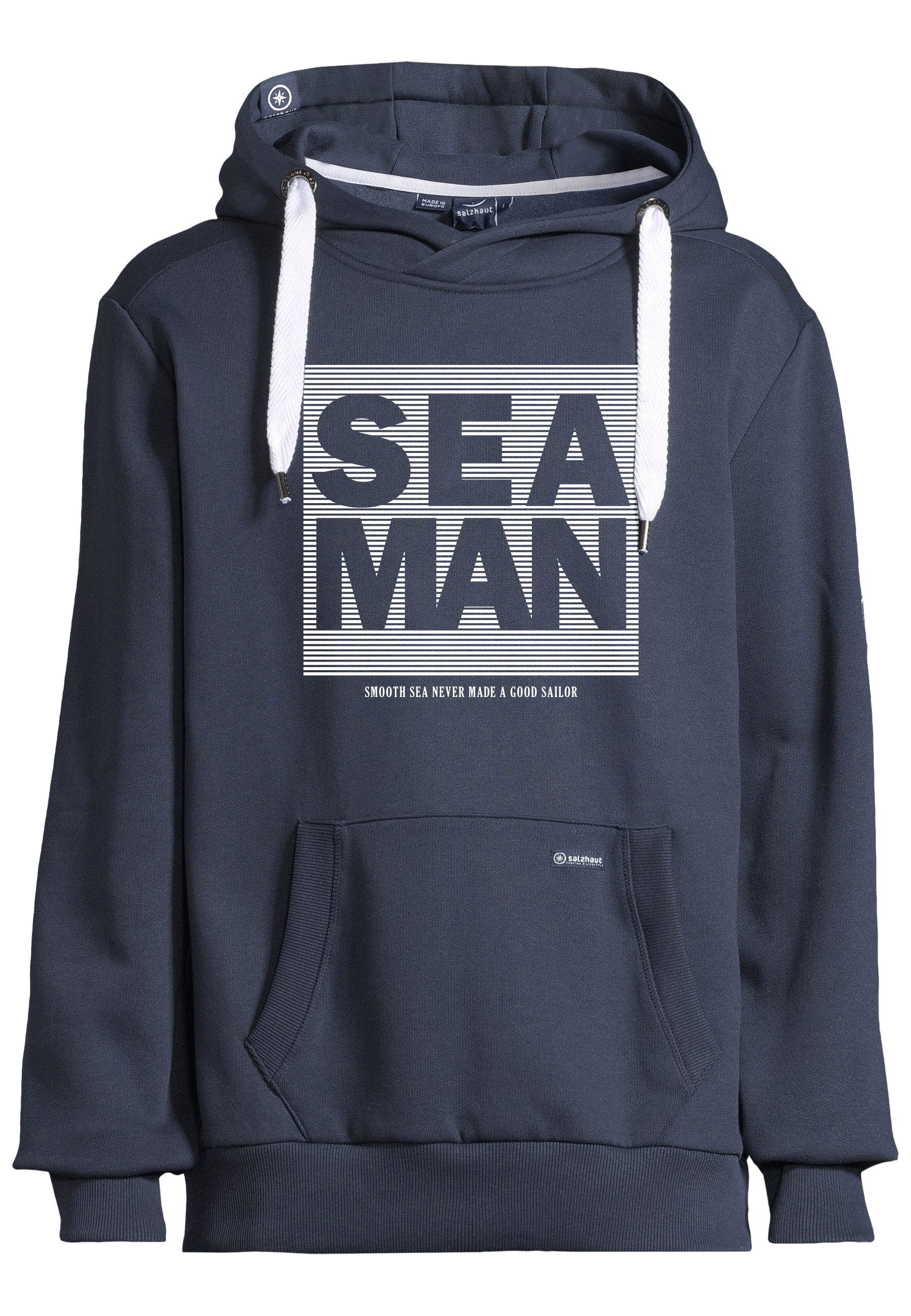 salzhaut Hoodie HEFF - SEAMAN Herren normale Passform