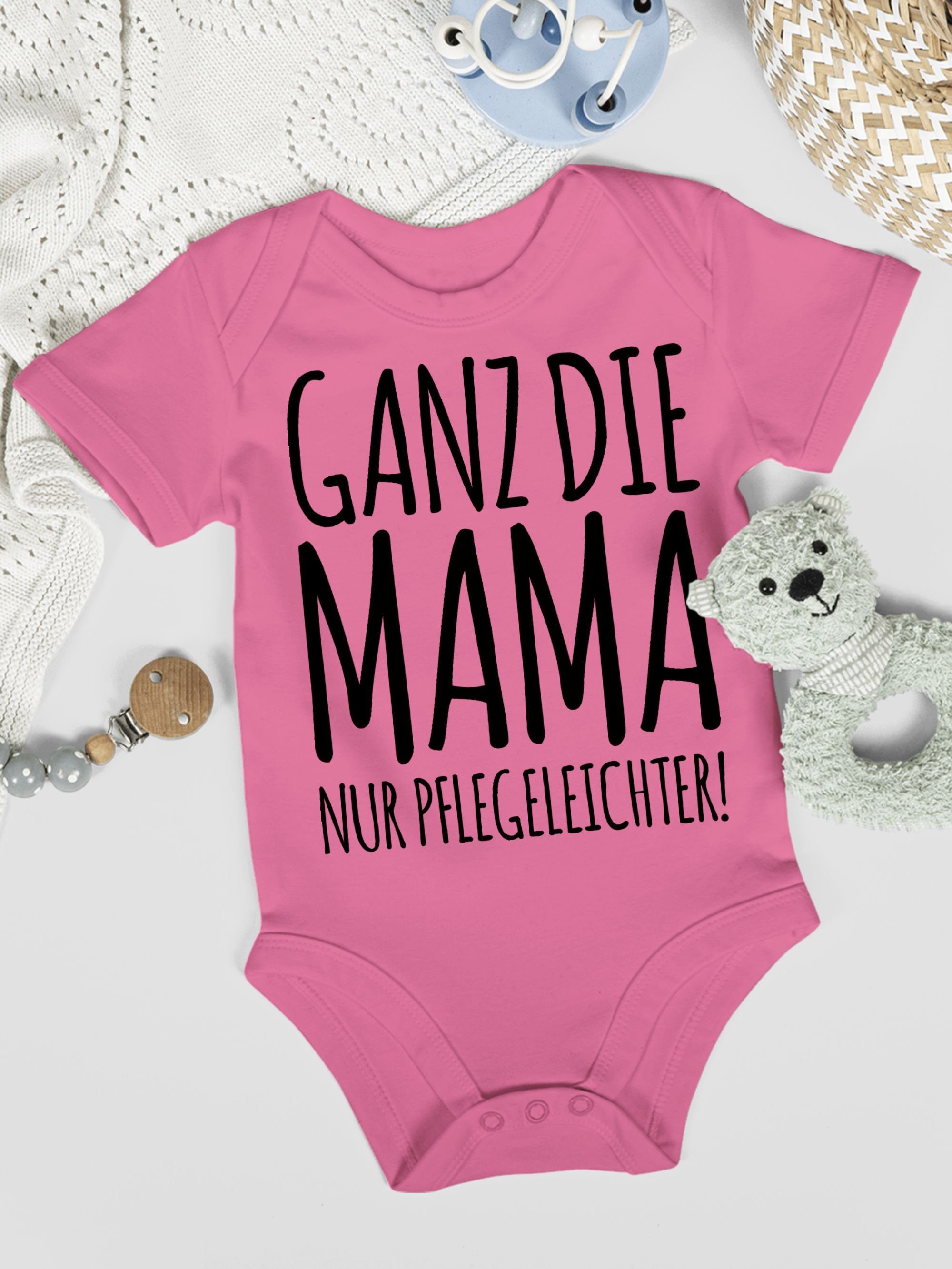 Shirtbody Mädchen 3 Junge Mama Strampler Pink Shirtracer & Baby die nur pflegeleichter Ganz