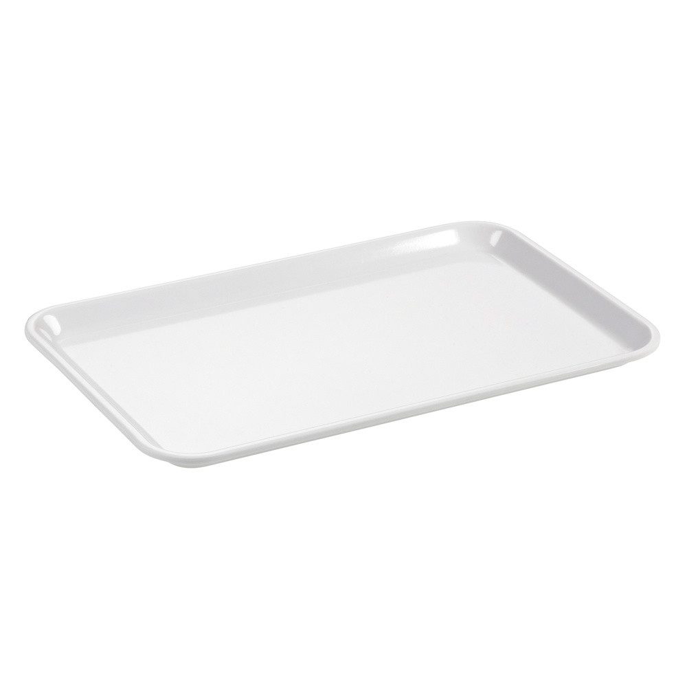 Ornamin Tablett Schür-Tablett XL, Melamin, Instrumentenschale l Labortablett l Laborschale l Kunststoff Tablett