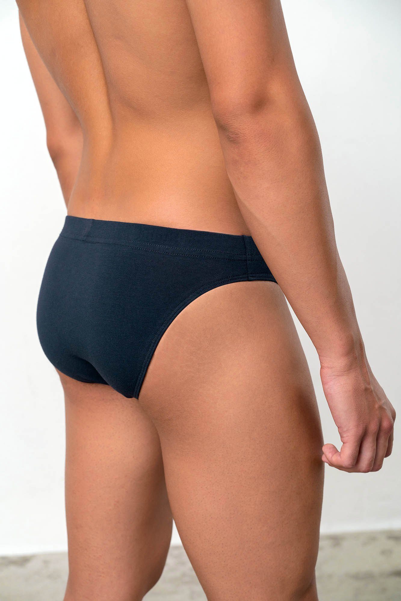 Vamp Slip UOMO di VAMP (Set, 2-St., Set) Herren 2er Pack Rio-Slips Baumwolle blau