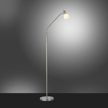 JUST LIGHT Stehlampe LED Stehleuchte KARO E14, 1xE14/40W, mit Kippschalter, Wohnzimmer Büro Schlafzimmer Flur