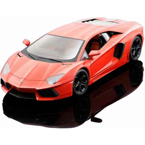 Maisto® Sammlerauto Lamborghini Aventador LP700-4 11, 1:24, orange, Maßstab 1:24, aus Metallspritzguss