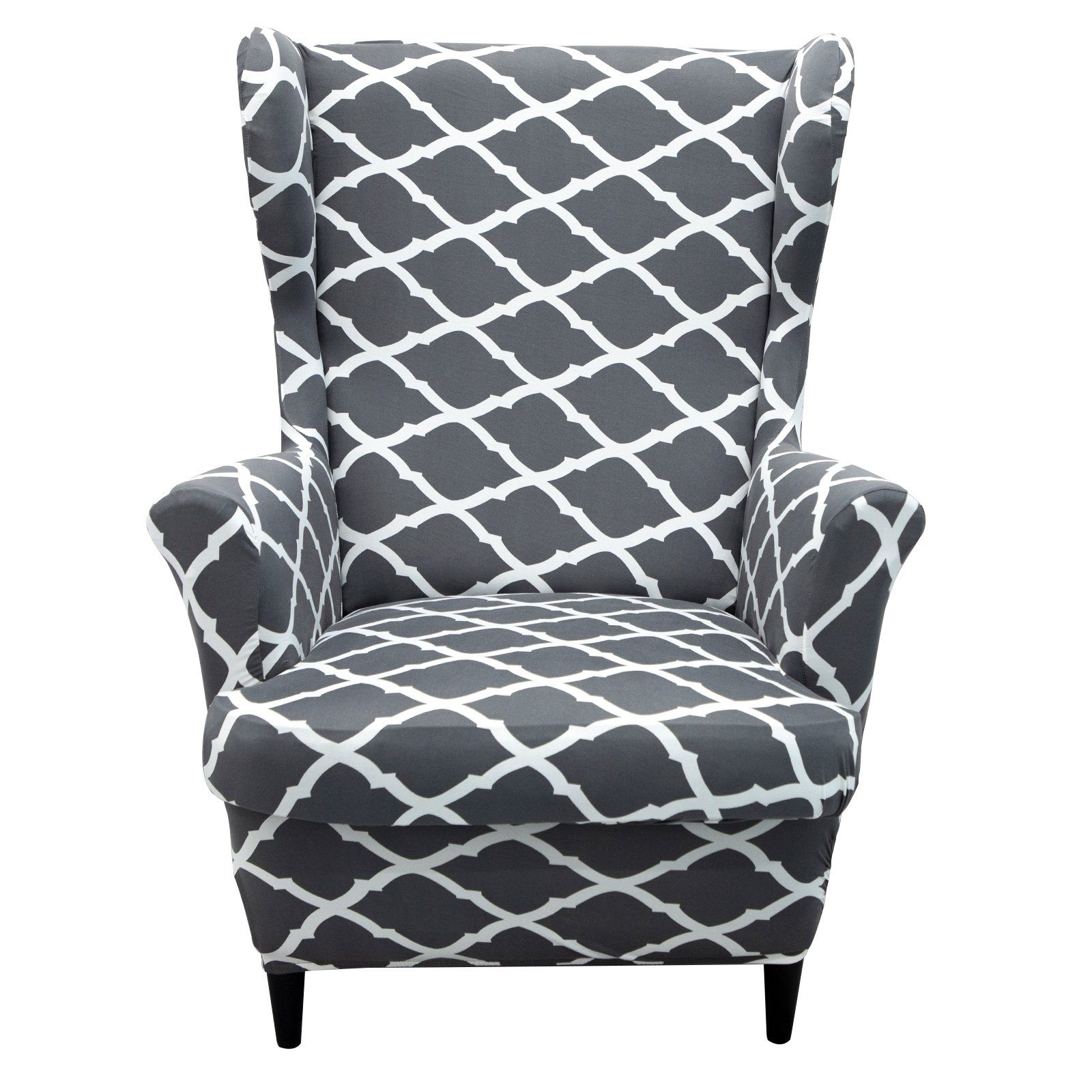 Rosnek Sesselhusse Floral/Geometrisch, Stretch, für Ohrensessel günstig online kaufen