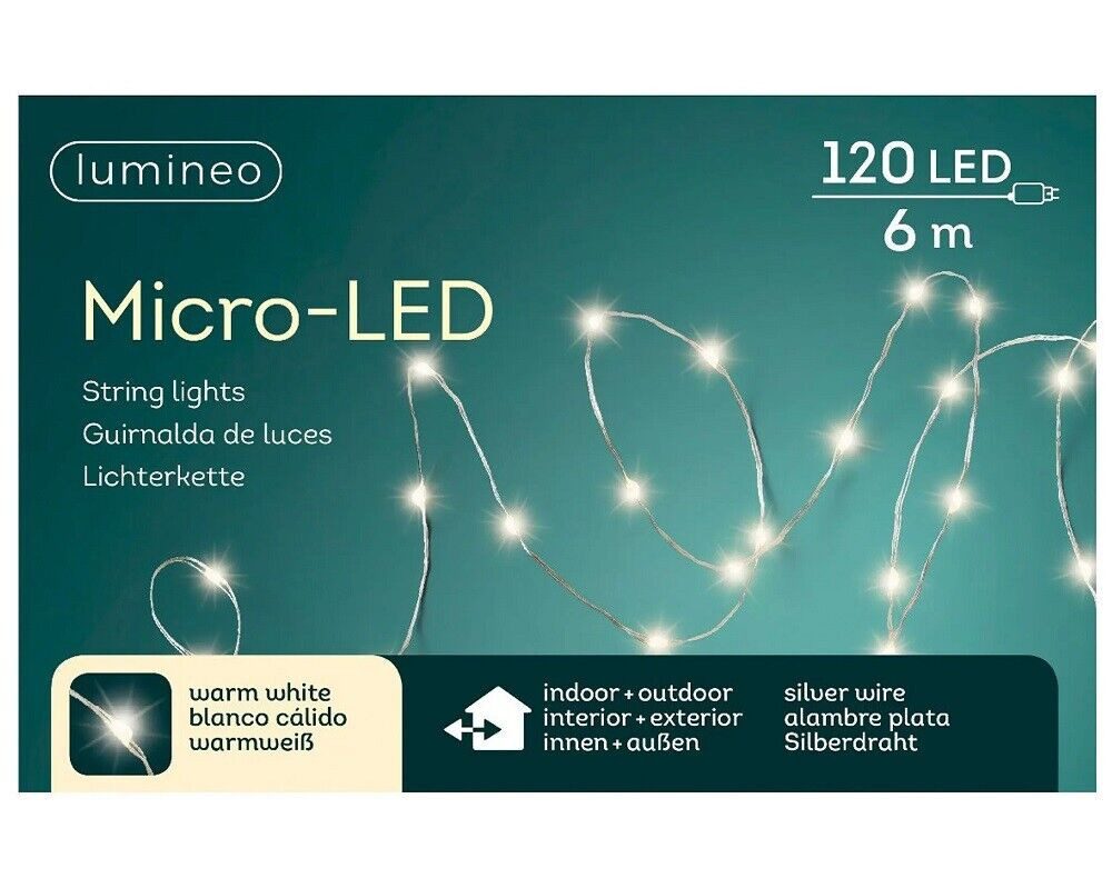 Kaemingk LED-Lichterkette Micro LED Strangbeleuchtung Outdoor günstig online kaufen