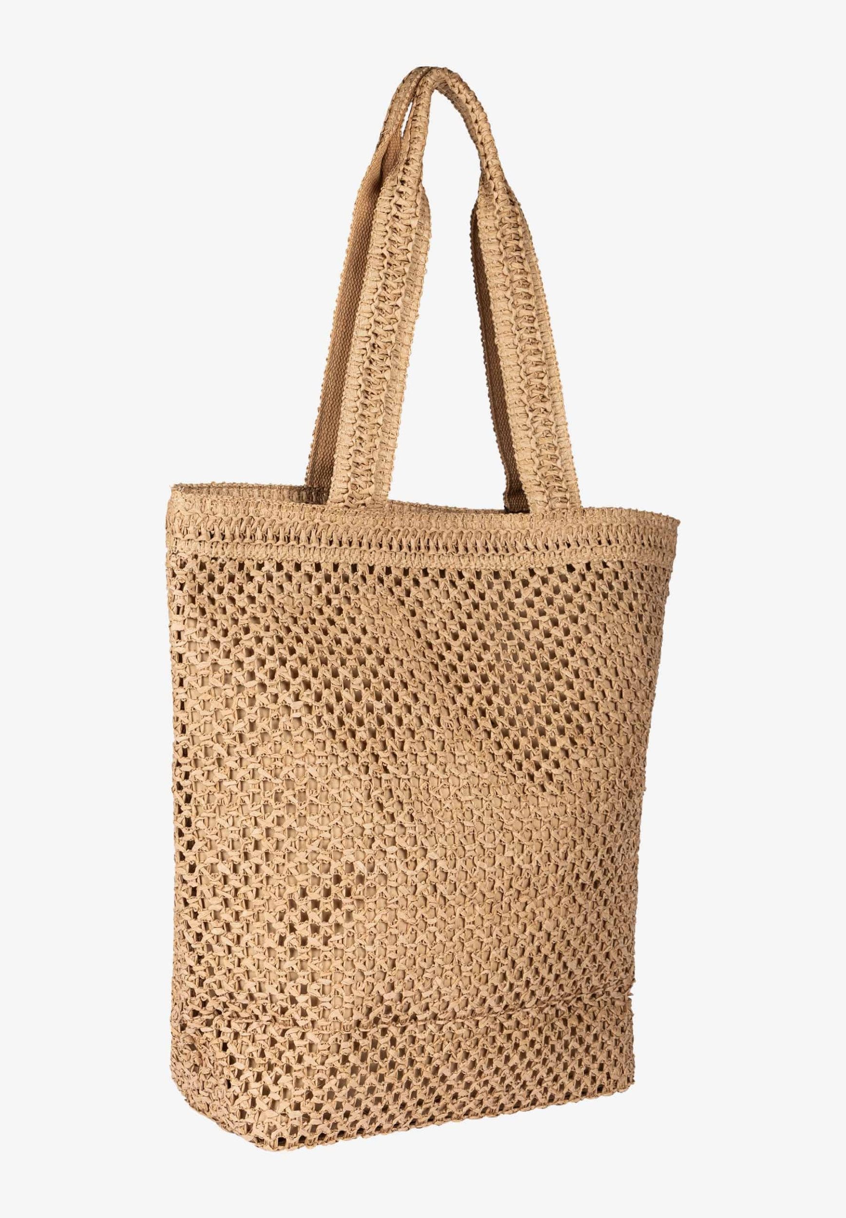 MORE&MORE Schal Straw Bag with Wordi