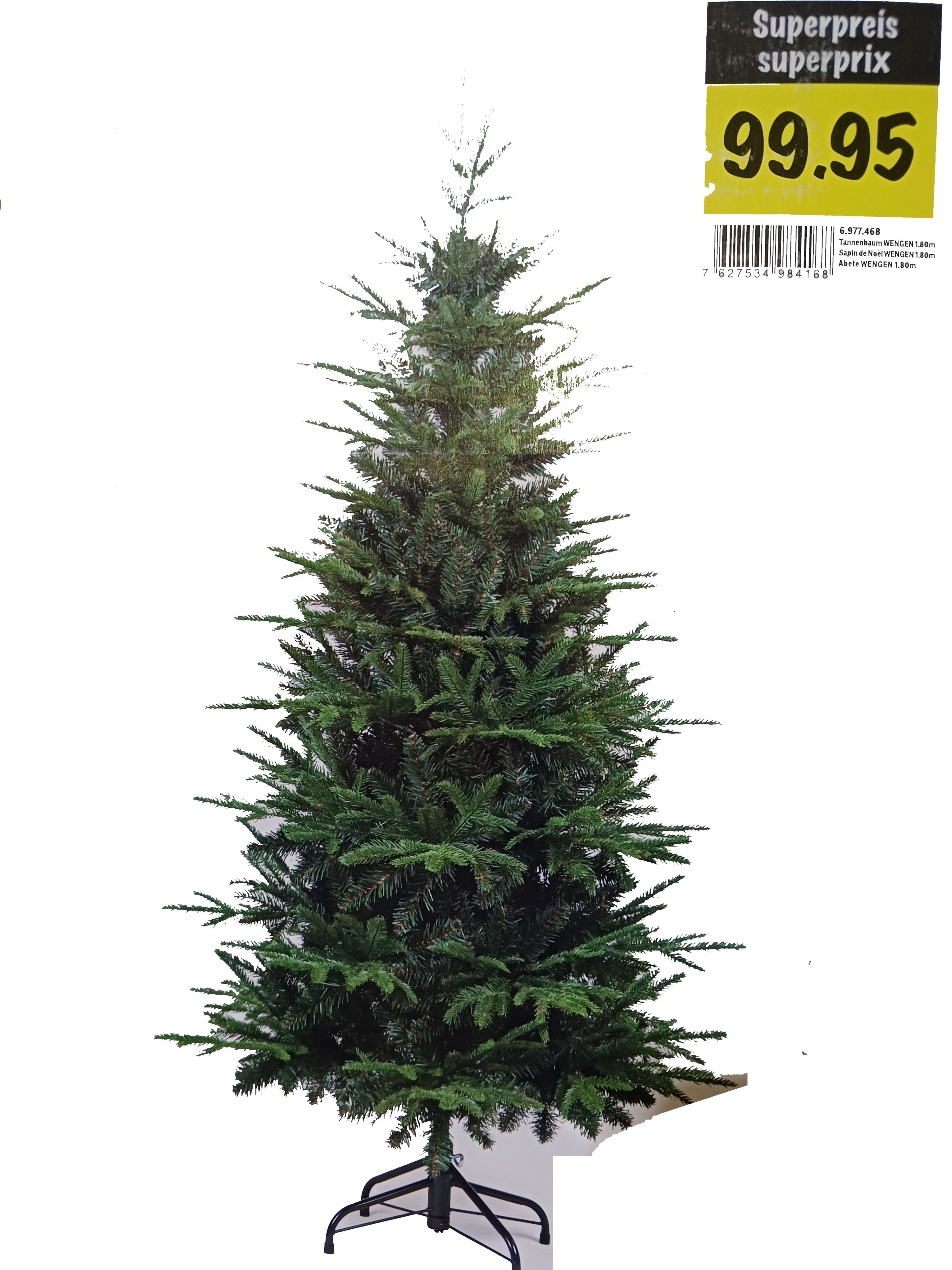 markenlose Künstlicher Weihnachtsbaum künstlicher Weihnachtsbaum Christbaum Tannenbaum 180 cm Wengen | Künstliche Weihnachtsbäume