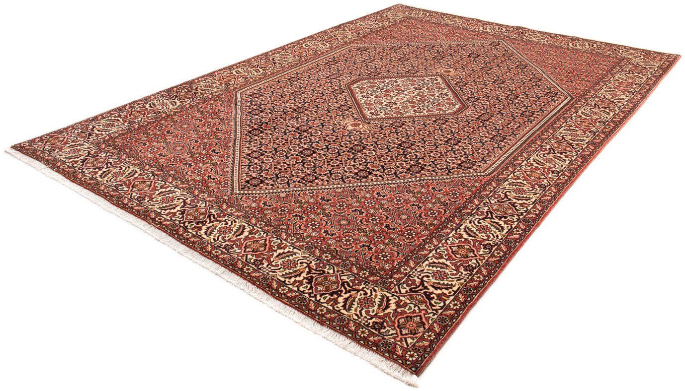 Orientteppich Perser - Bidjar - 296 x 198 cm - braun, morgenland, rechteckig, Höhe: 15 mm, Wohnzimmer, Handgeknüpft, Einzelstück mit Zertifikat