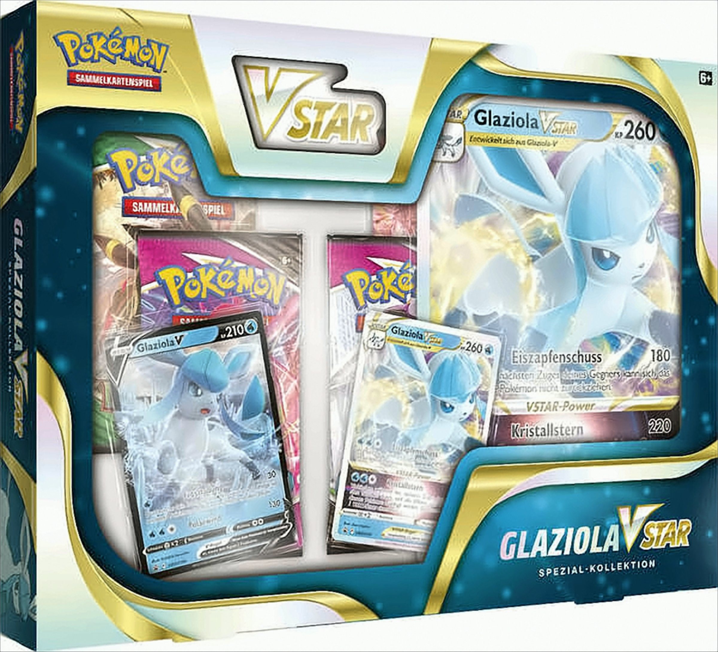 POKÉMON Sammelkarte Pokemon Glaziola VSTAR Spezial Kollektionen