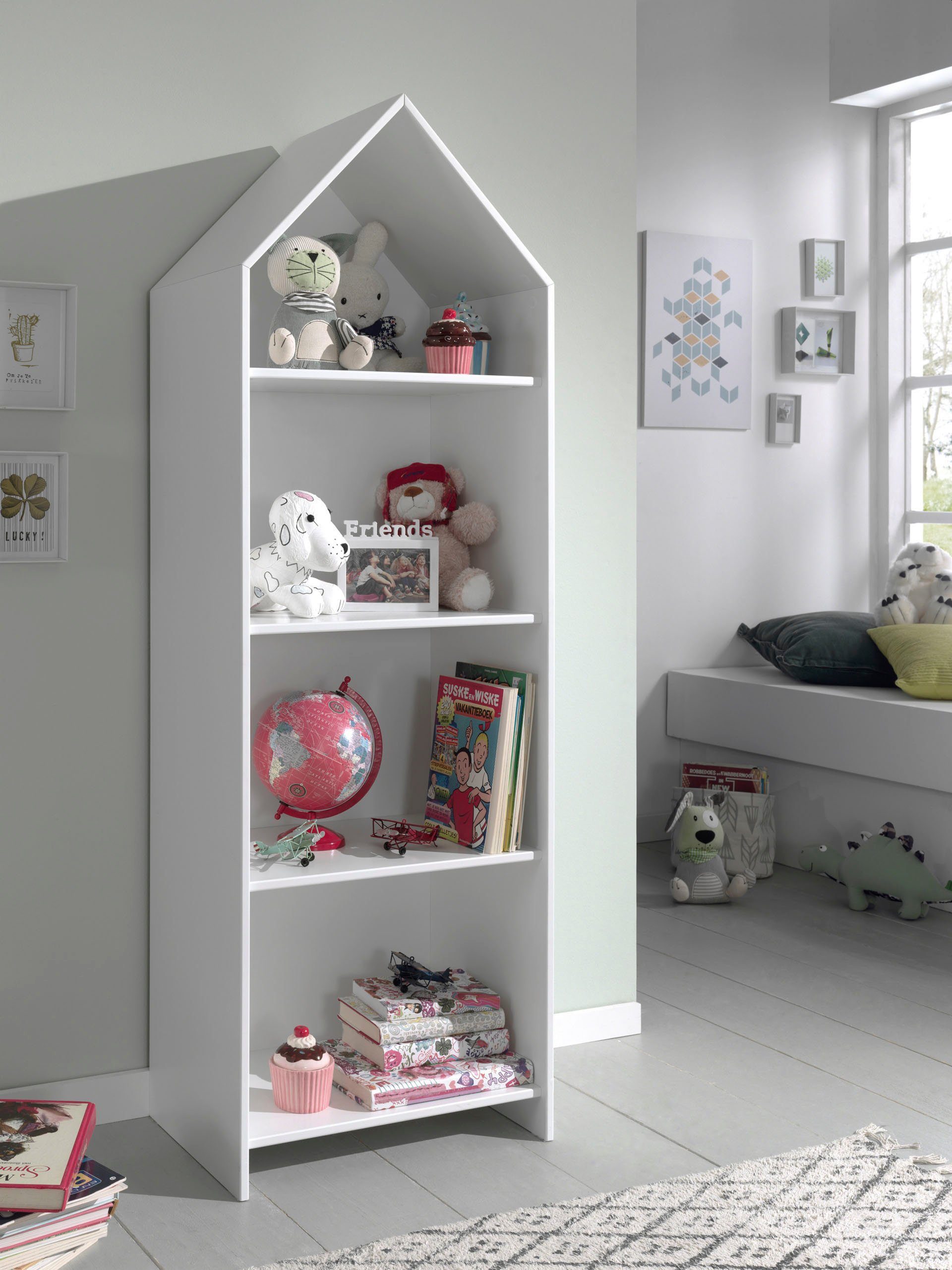 Vipack Kinderregal Casami, Regalschrank mit 3 Böden und viel Stauraum, aus günstig online kaufen