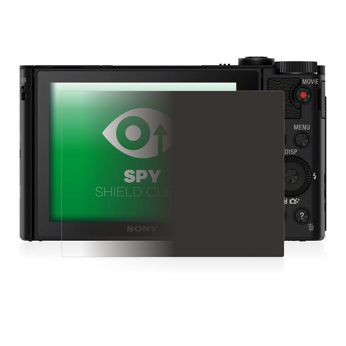 upscreen Blickschutzfolie für Sony Cyber-Shot DSC-HX90 Displayschutzfolie Blaulichtfilter Privacy Folie Schutzfolie Sichtschutz klar Anti-Spy