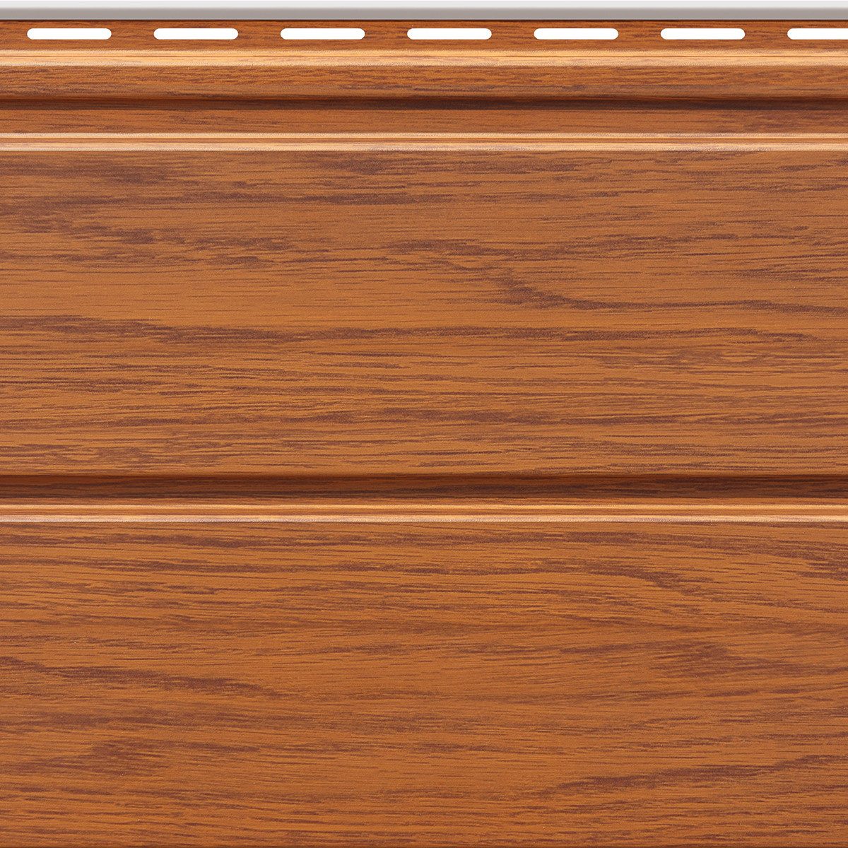 VILO Verkleidungspaneel Canadian Siding SVP-05 Rundprofil 2-Brett 3,0m St. 0,75qm goldbraun, BxL: 28,5x300 cm, 0,85 qm, (Stückweise 1 Paneel, 0,85 qm) 2-lagig, solide Beständigkeit, pflegeleicht, abwaschbar, Leichtgewicht