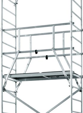 KRAUSE Arbeitsgerüst ClimTec System, (Set), Komplettgerüst, Arbeitshöhe: 7 Meter