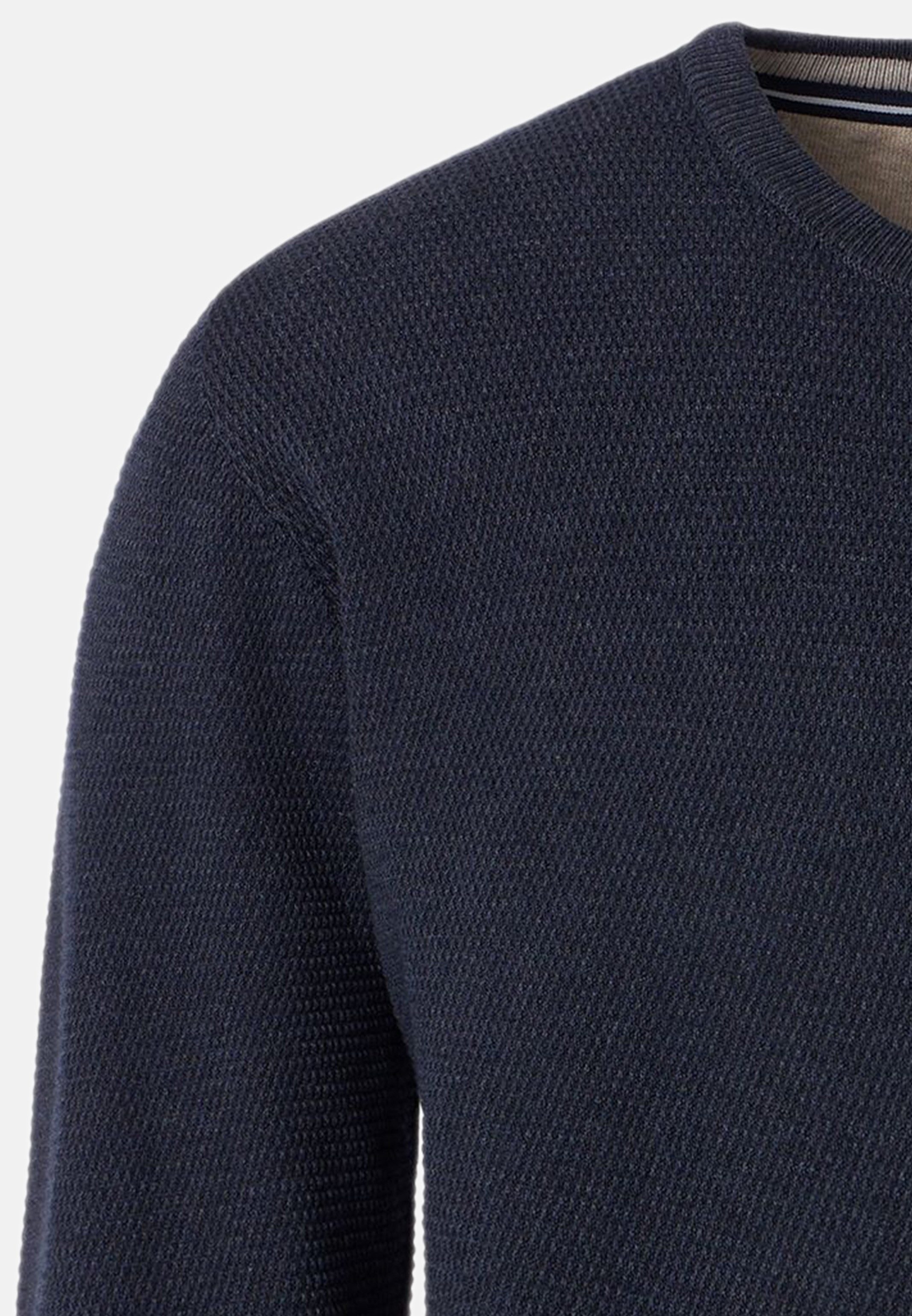 CASAMODA Rundhalspullover Basic (1-tlg) Pullover - Baumwolle - Atmungsaktiv günstig online kaufen
