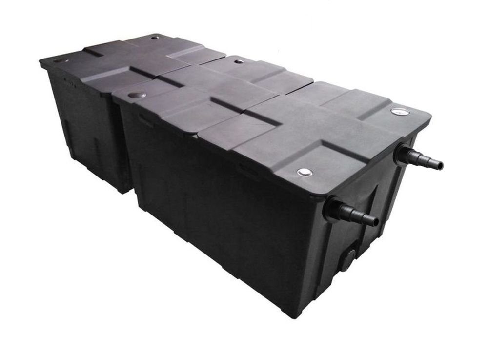 Teichfilter AquaOne CBF 550B Bio Teichfilter 90.000l Filter Teichpumpe Bachlauf Filtersystem Pond Durchlauffilter Filterschwamm Gartenteich