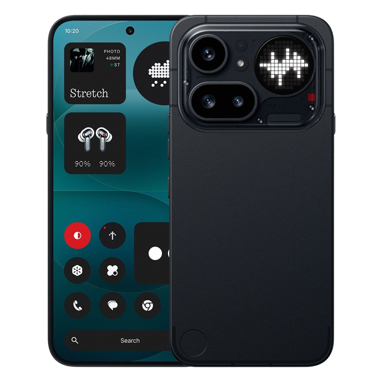 NOTHING Phone (4a) Pro 128GB+8GB Smartphone (17.35 cm/6.83 Zoll, 128 GB Speicherplatz, 50 Megapixel MP Kamera, 6.83" 144Hz AMOLED-Display, leuchtende Gylph-Matrix, ikonisches Design)