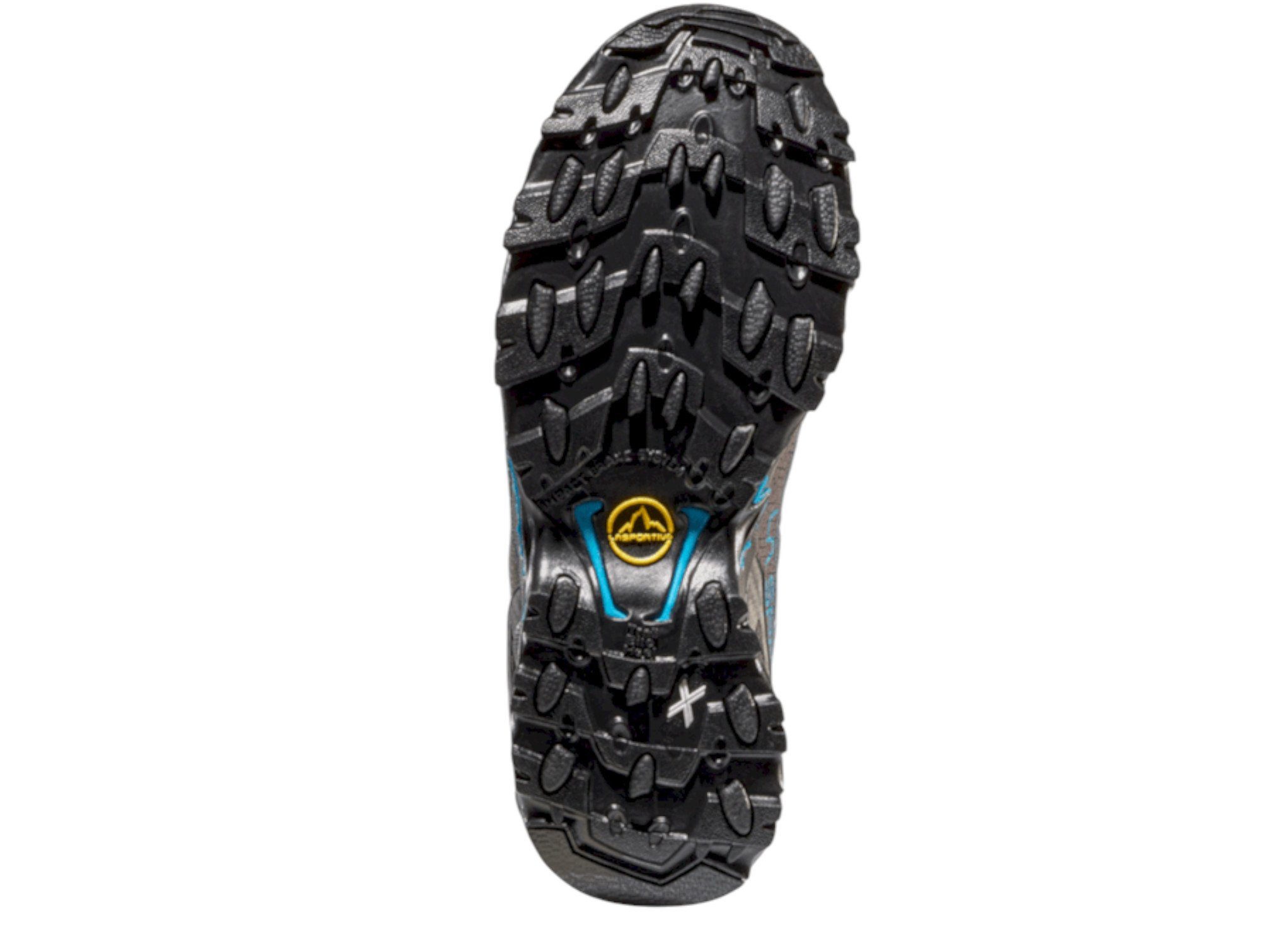 La Sportiva Ultra Raptor II Mid GTX (Fast-Hiking, wasserdicht) blau/grau Damen Wanderschuh