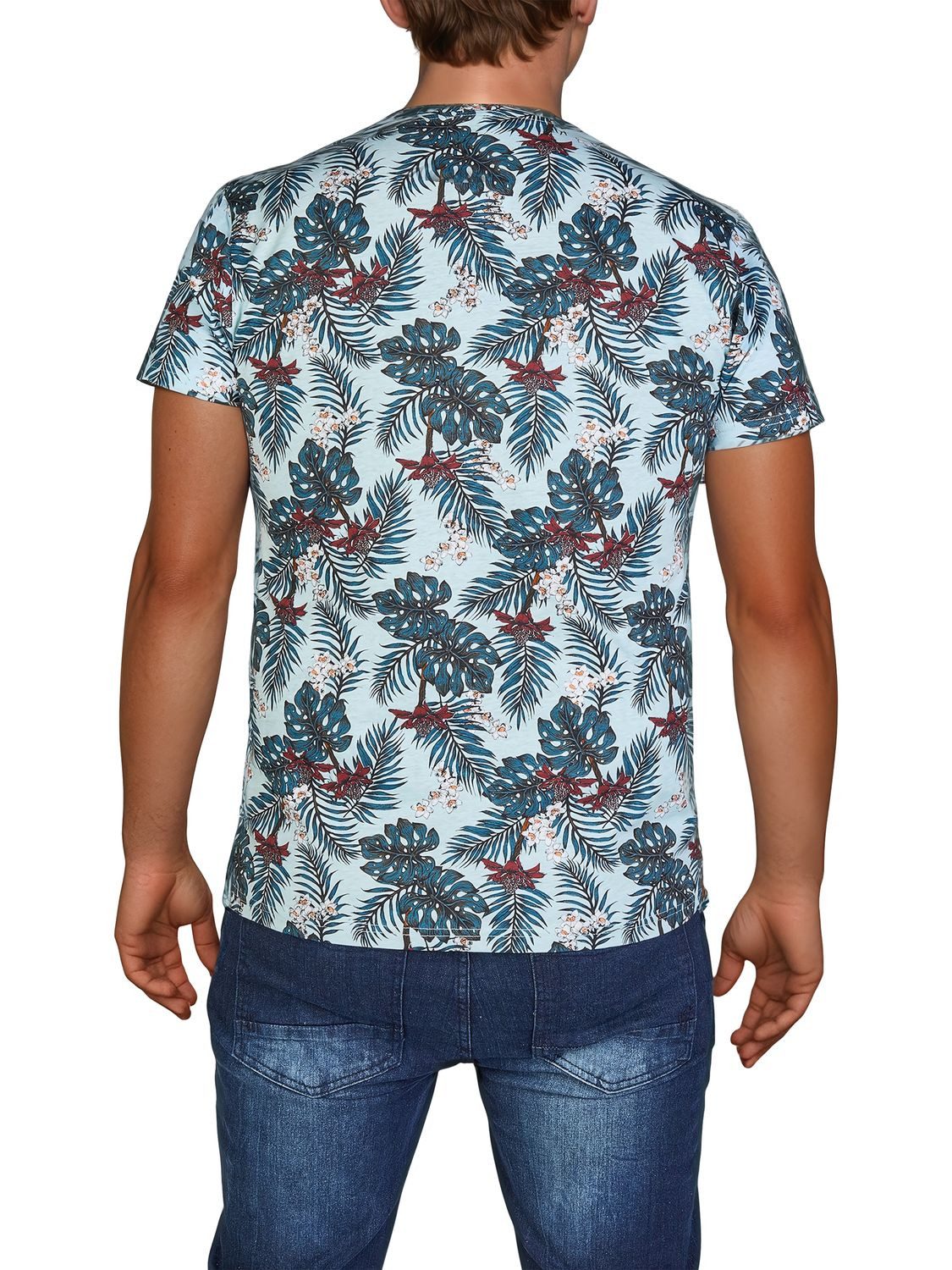 riverso T-Shirt Herren Fotoprintshirt RIVBill Regular günstig online kaufen