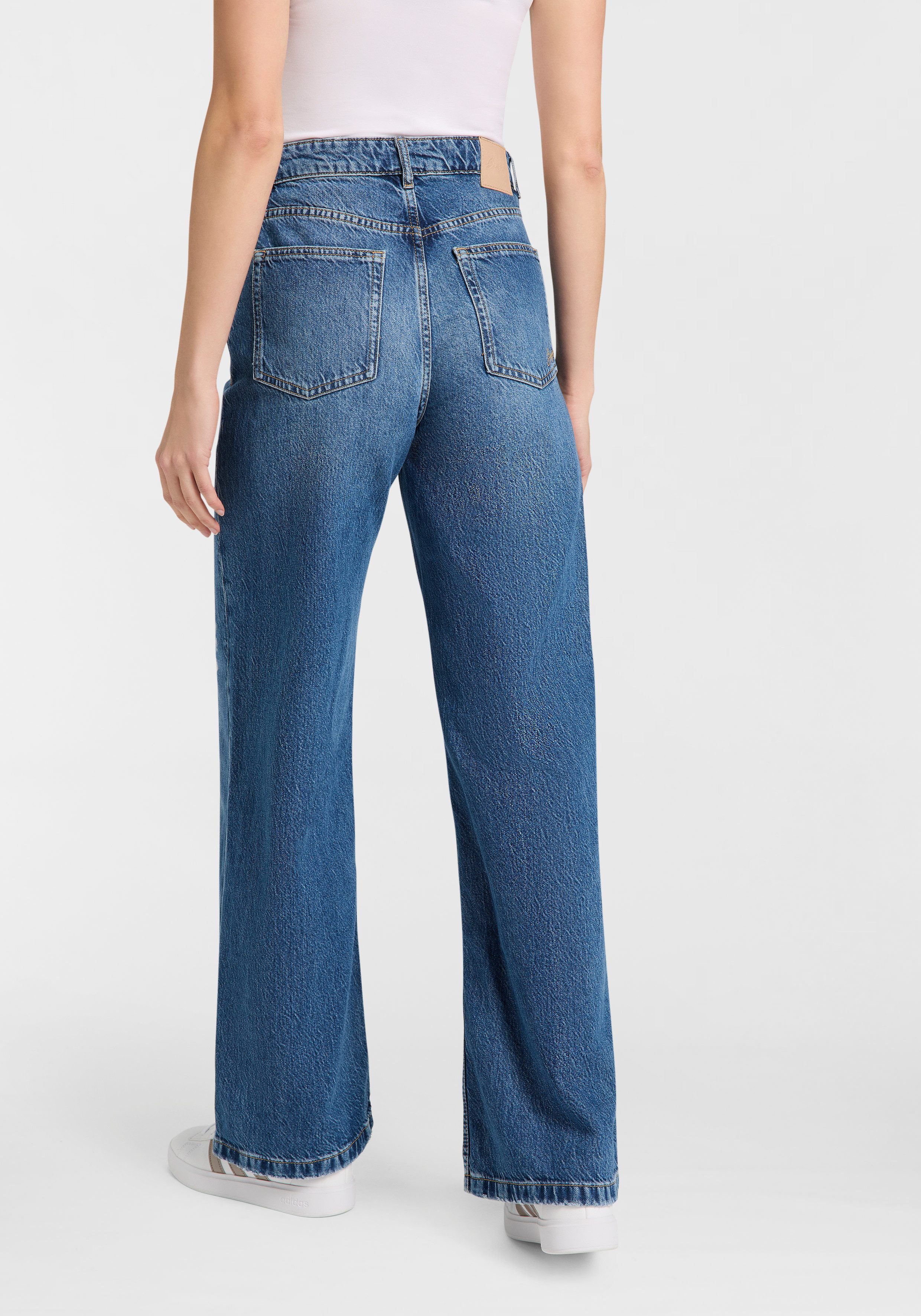 BOSS ORANGE Weite Jeans Marlene High günstig online kaufen