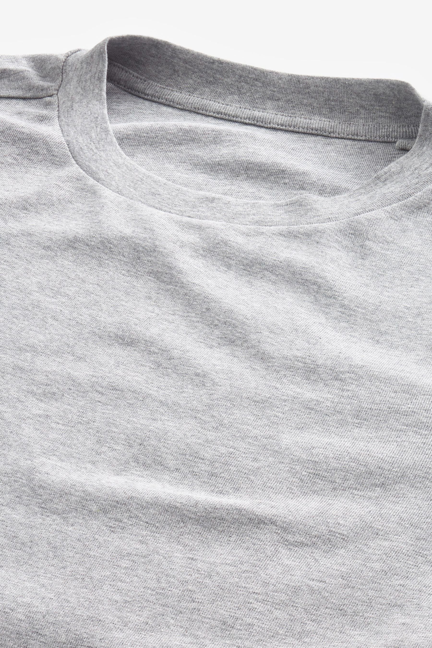 Next Langarmshirt Langärmeliges Shirt (1-tlg) Muscle-Fit im Grey