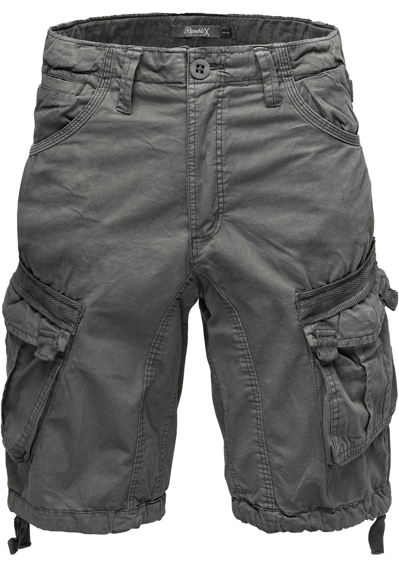 REPUBLIX Cargoshorts MARLEY Herren Bermuda Short Hose Regular Fit günstig online kaufen