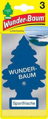 Wunder-Baum Hänge-Weihnachtsbaum Sportfrische 3er Duftbäumchen Wunderbaum 3 Set Lufterfrischer