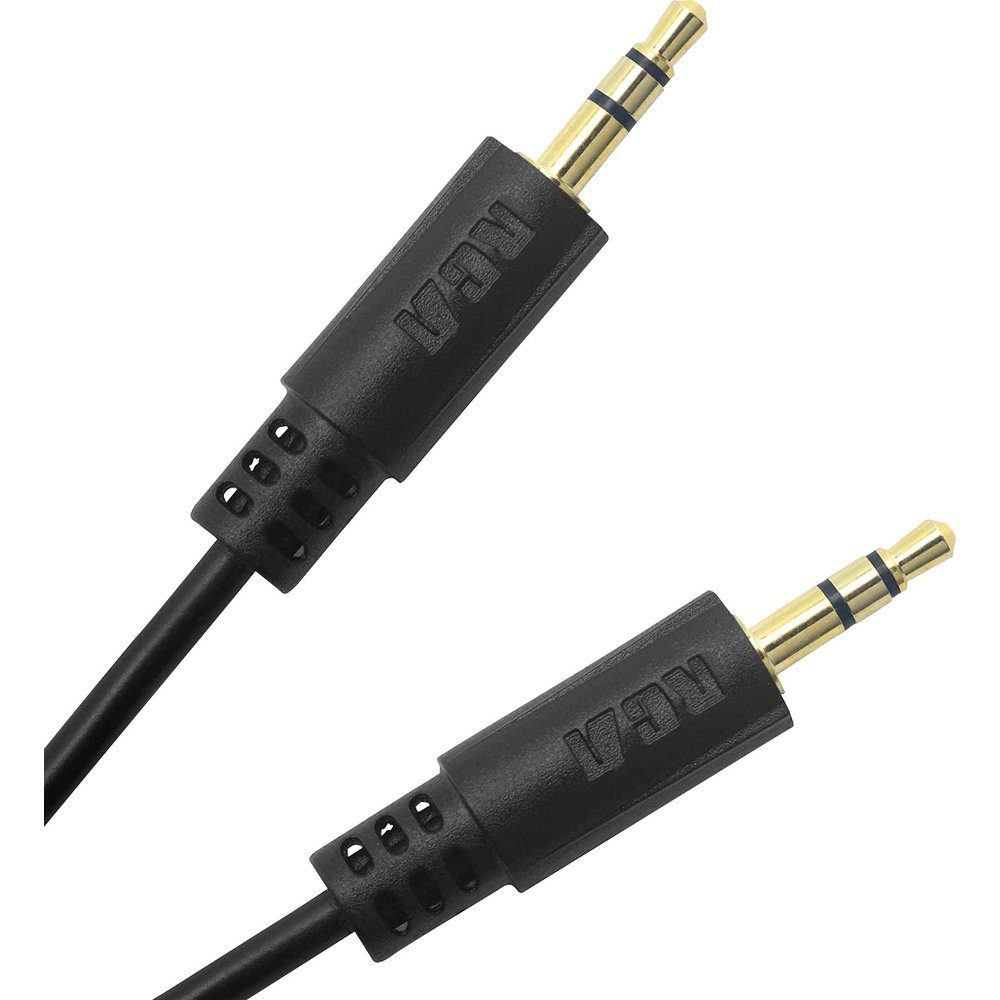 RCA RCA D1C84016 Klinke Audio Anschlusskabel [1x Klinkenstecker 3.5 mm - 1 Audio- & Video-Kabel, (50.00 cm)