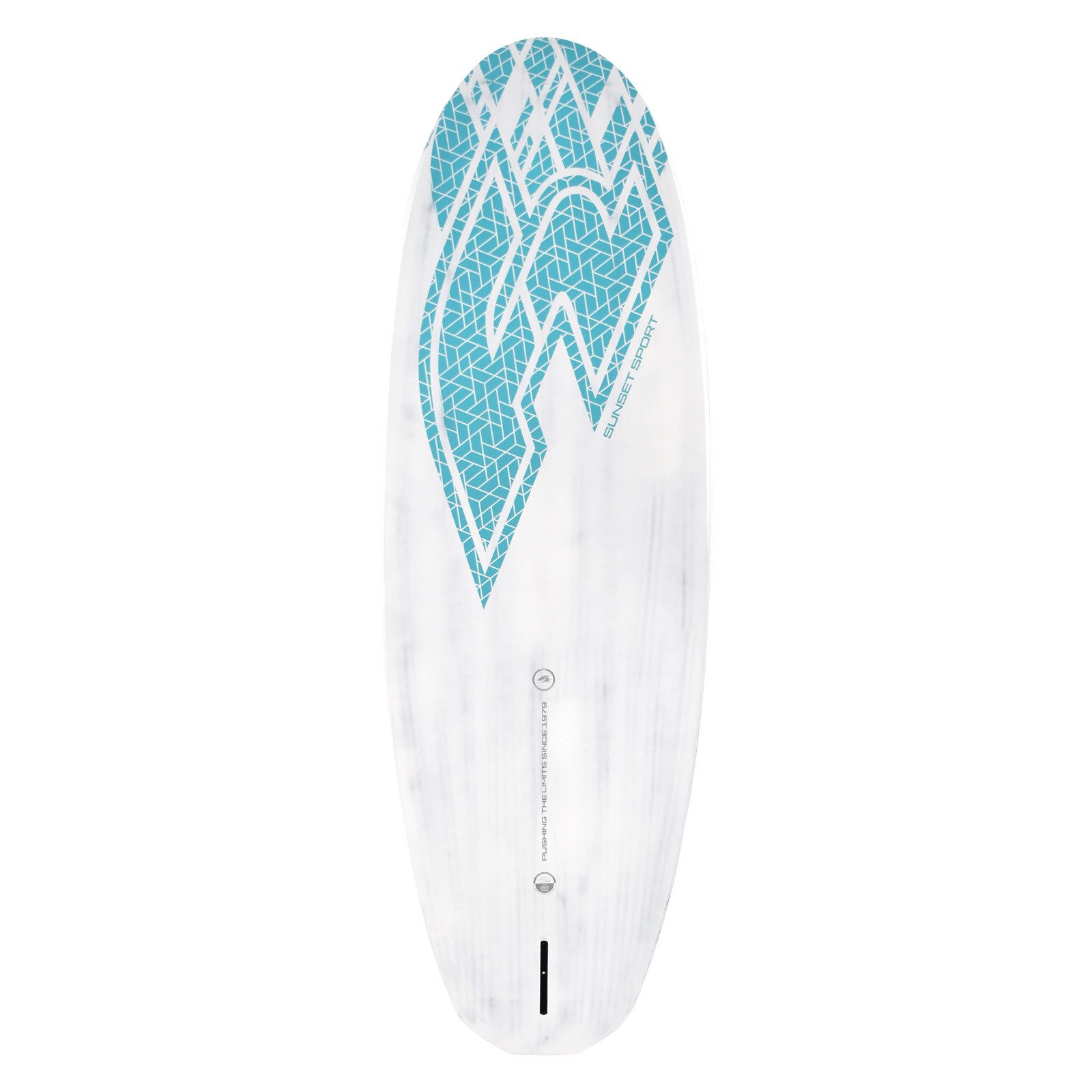 F2 Windsurfboard F2 Windsurfboard Sunset Sport 126 l Weiss/Blau 2024/25, Surfbrett