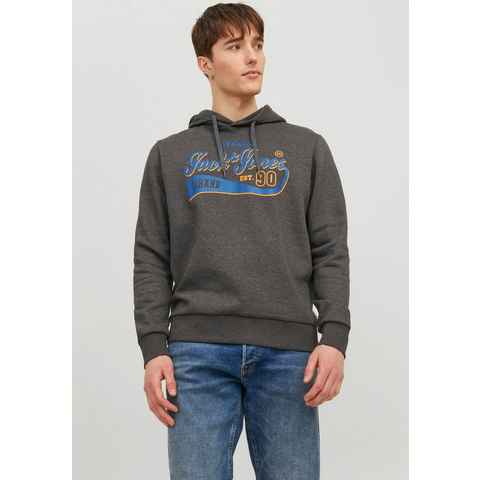 Jack & Jones Kapuzensweatshirt JJELOGO SWEAT HOOD 2 COL 23/24 NOOS