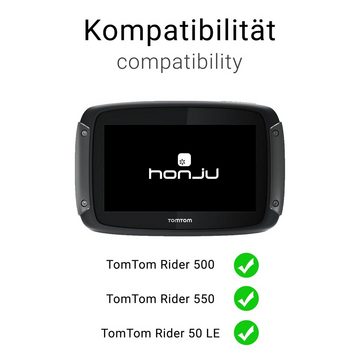 honju Navigationstasche TomTom Rider 500 / 550 / 50 LE, Displayschutz, Schutz vor Kratzern & Schmutz