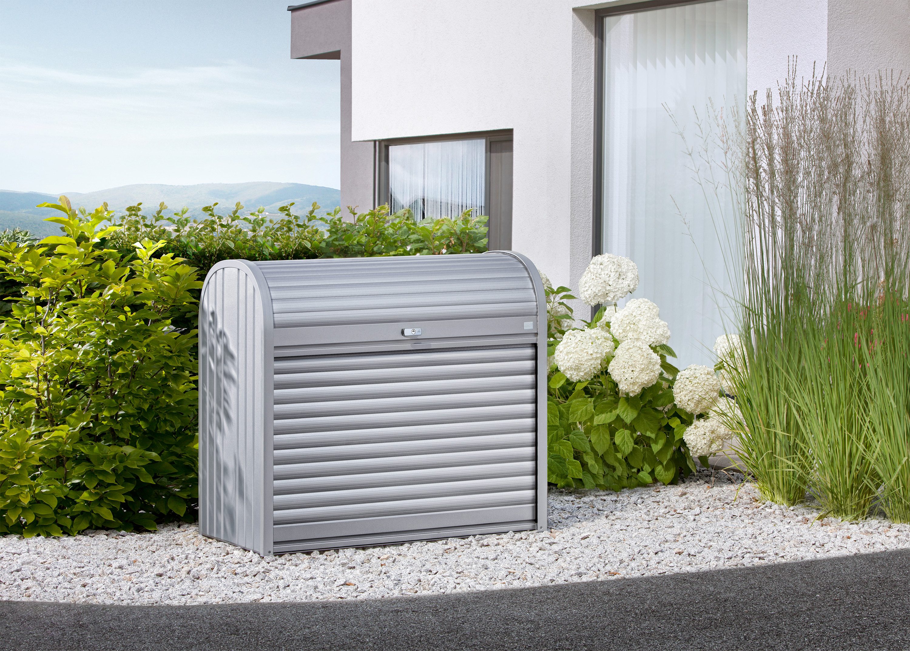 Biohort Fahrradbox StoreMax 120, Mülltonnenbox, BxTxH: 117x73x109 cm