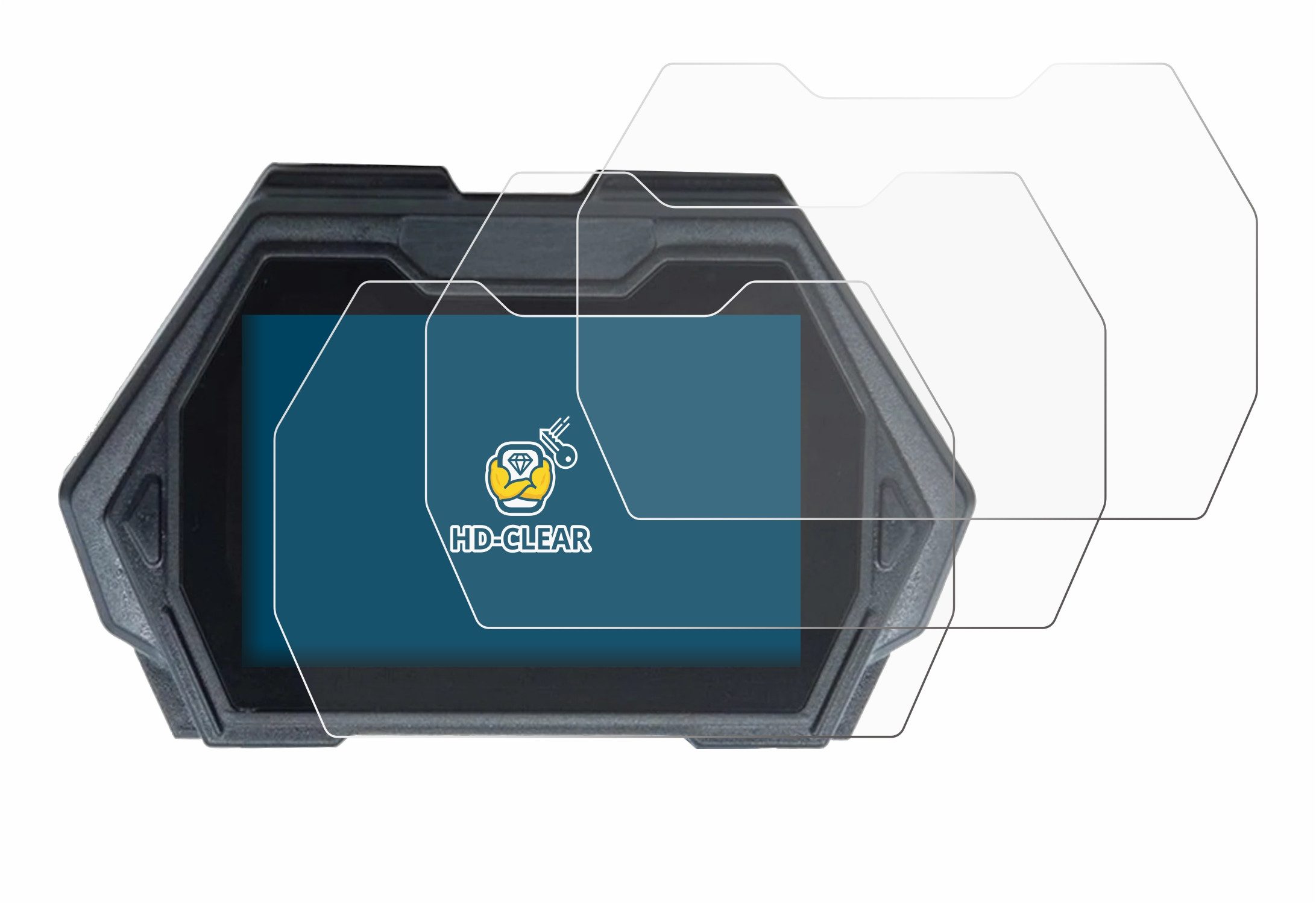 BROTECT Displayschutzfolie Schutzfolie für Kukirin G3 Pro, 6 Stück, Displayschutz Schutz Folie Klar Transparent