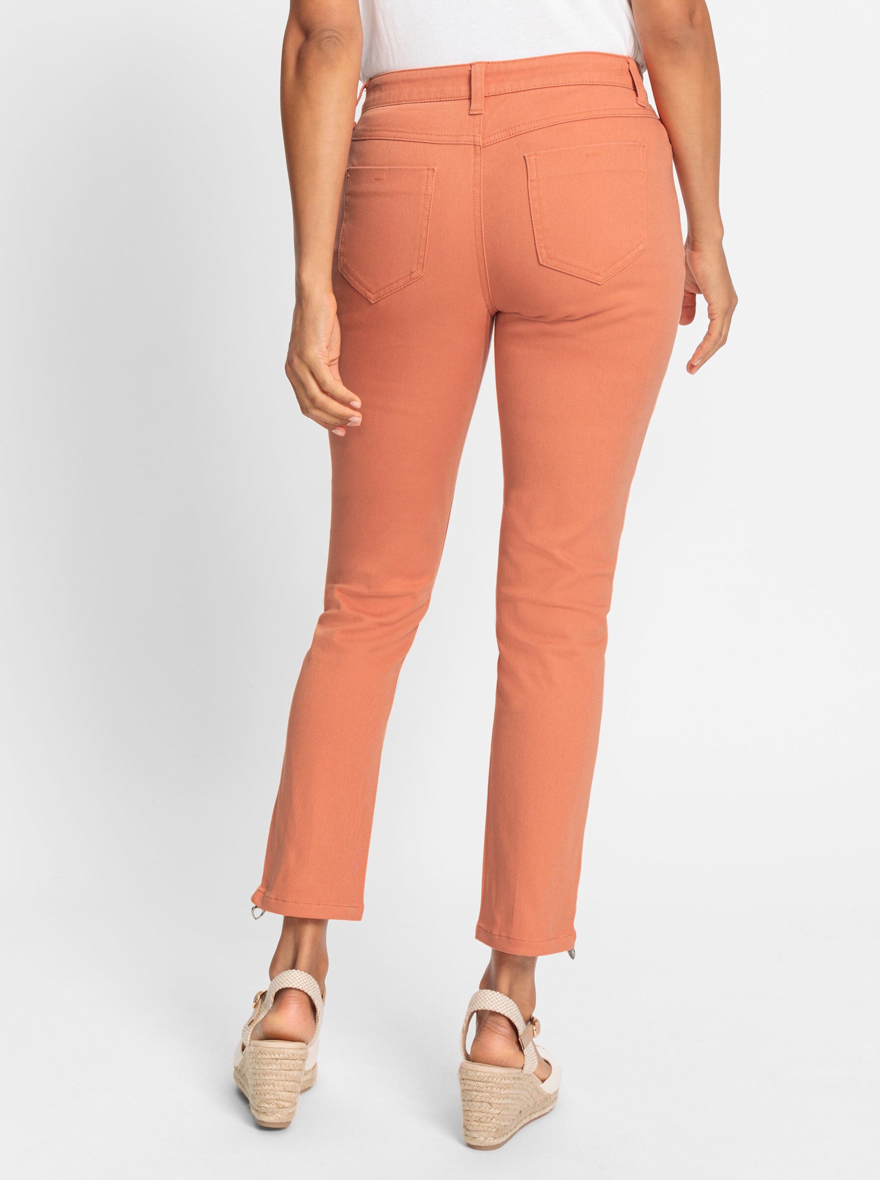 Witt Bequeme Jeans Twill-Hose leicht vertieft
