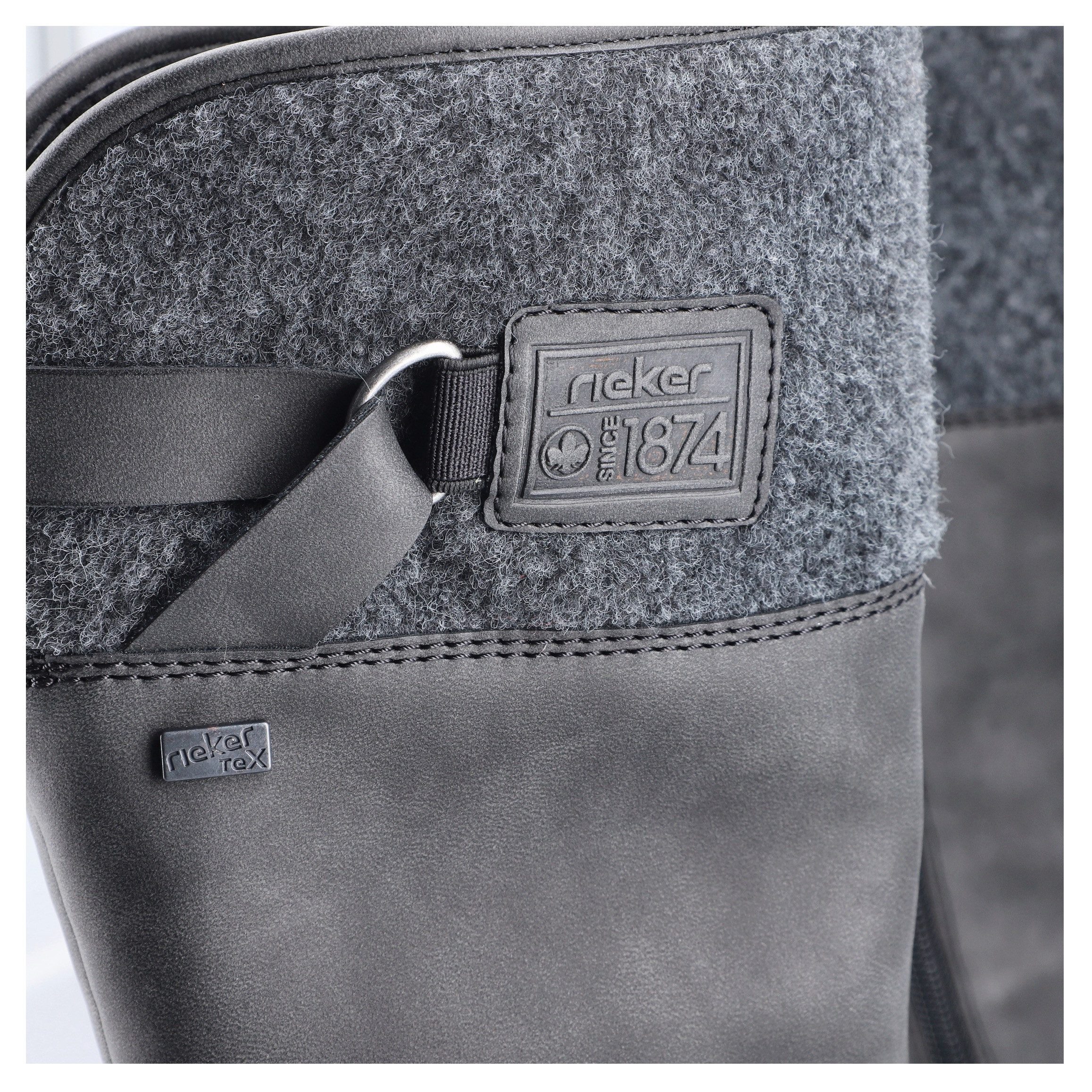Rieker Winterstiefel Boots, Blockabsatz, mit wasserabweisender riekerTEX-Membran